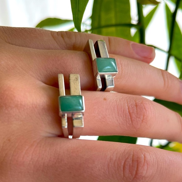 Handmade sterling silver rings - Picture 3 of 17